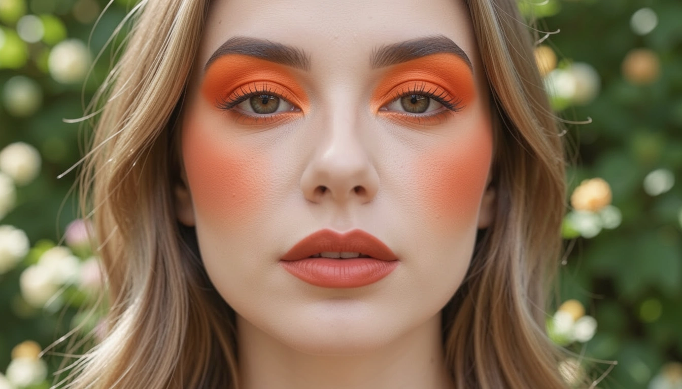 15 Trendy Orange Aesthetic Makeup Looks
