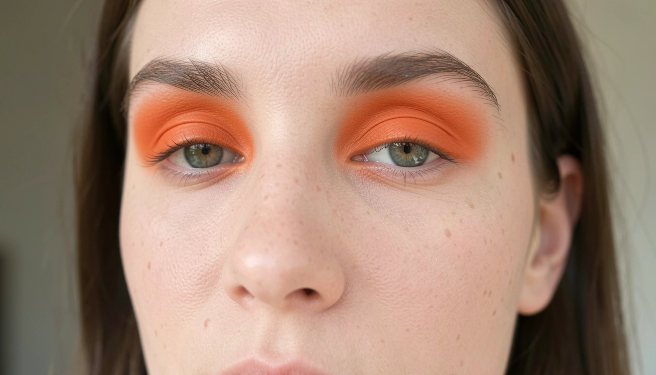 How to Blend Orange Eyeshadow Seamlessly