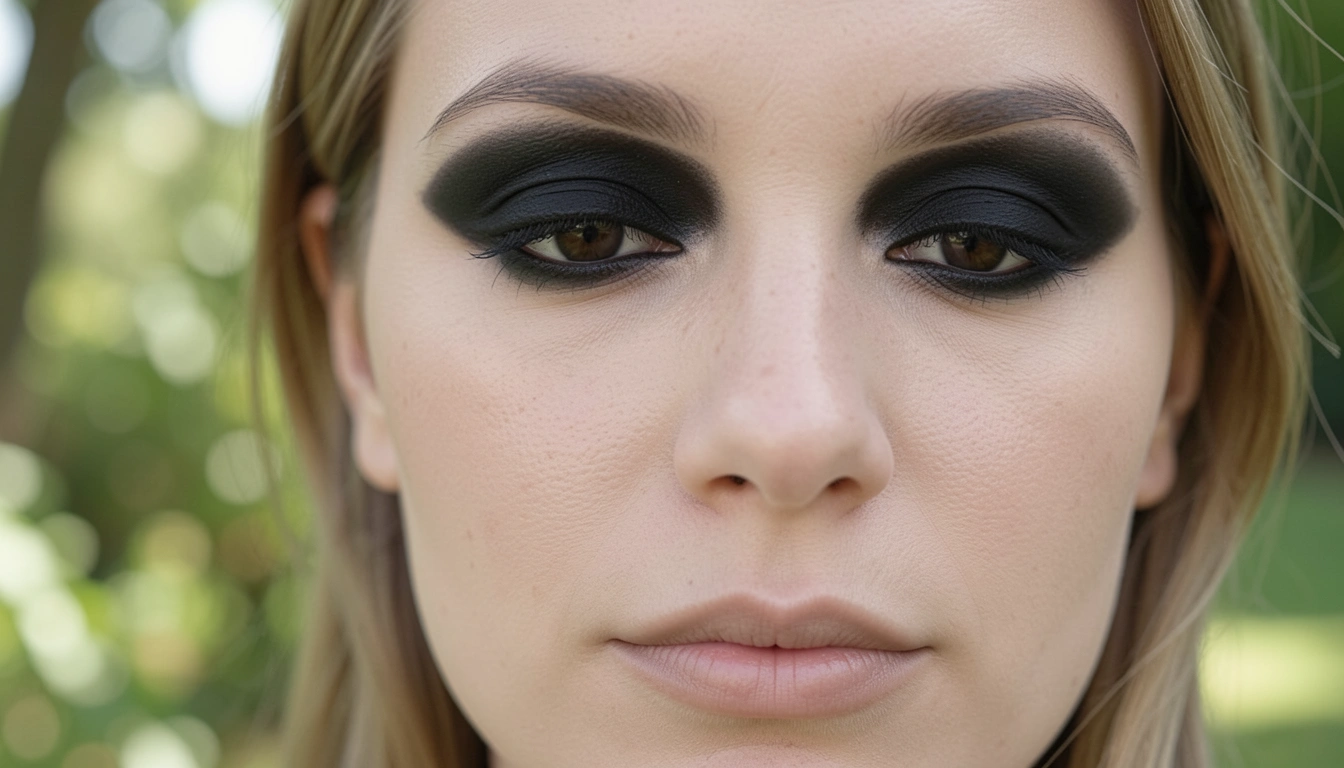 10 Easy Beginner Goth Makeup Looks