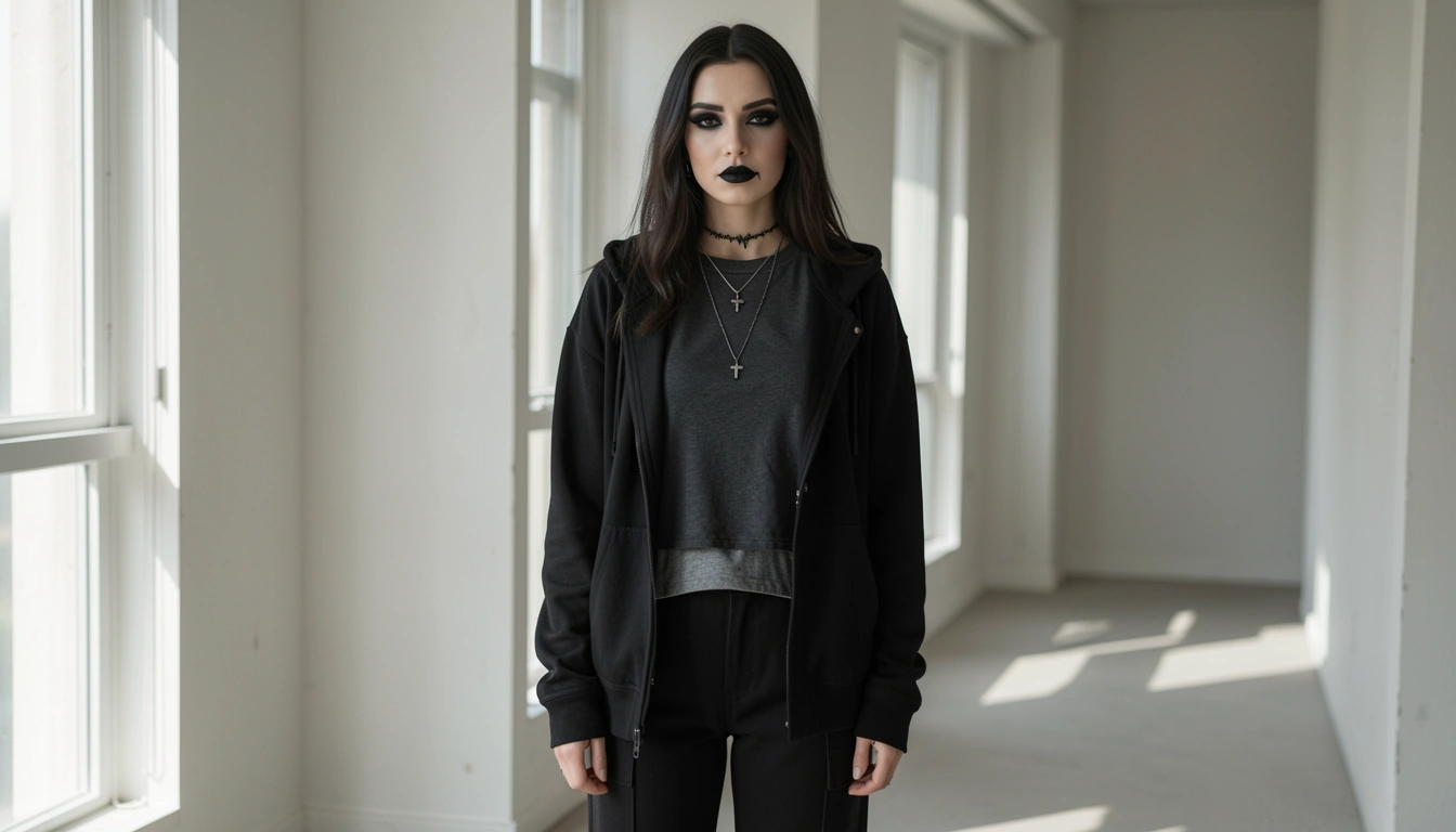 How to Create a Soft Goth Makeup Look