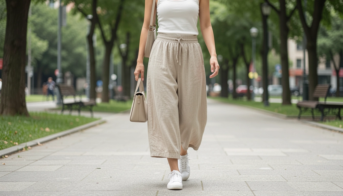 10 Airy Culottes Street Style for Summer