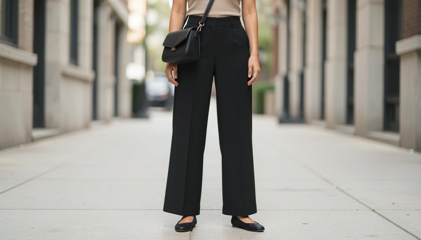 12 Sleek Black Culottes Street Style