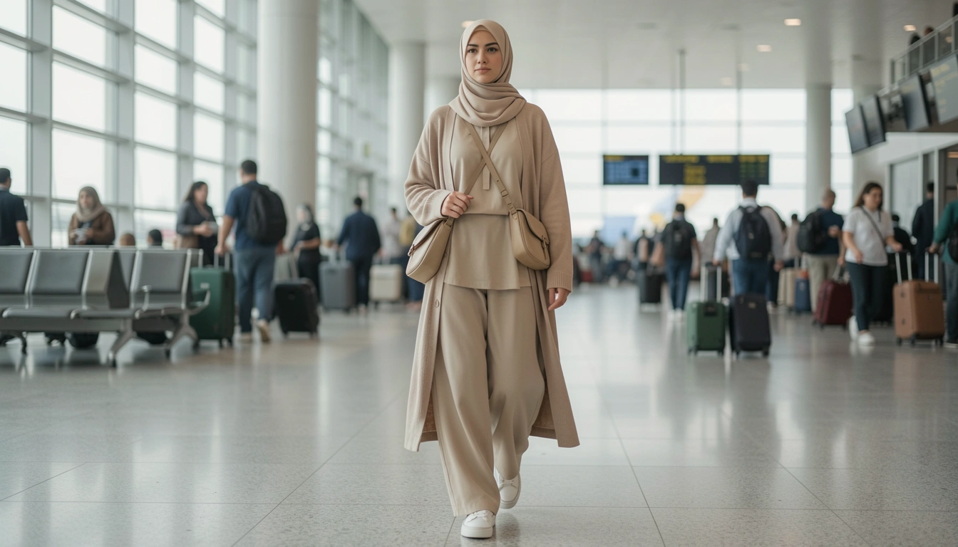 17 Modest Travel Hijab Outfits for Women