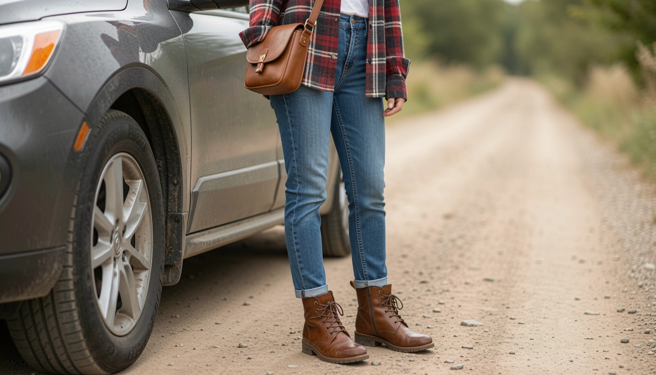 10 Rugged Travel Outfits for Women Road Trip