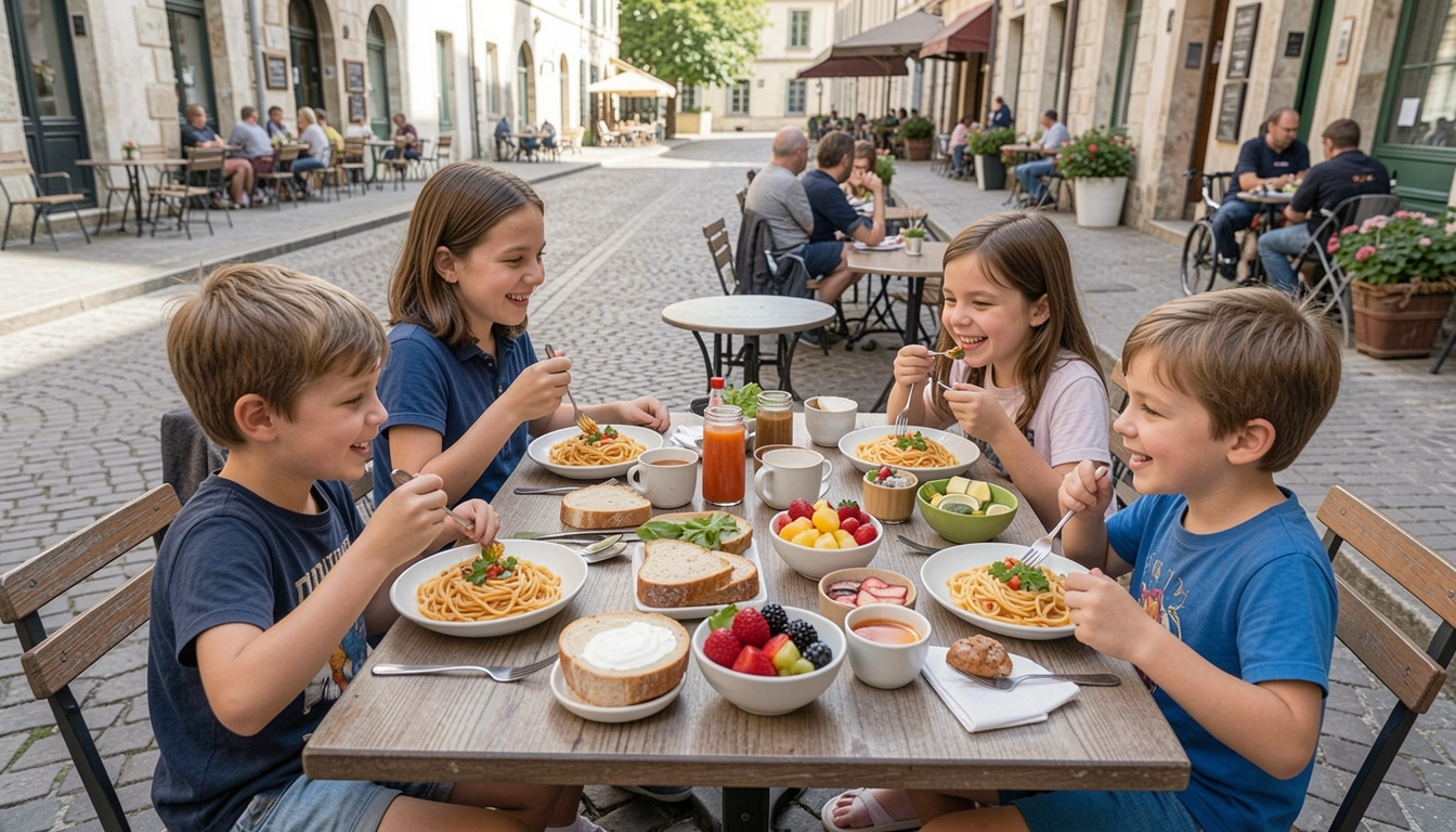 How to Choose Foods in Europe Travel with Kids